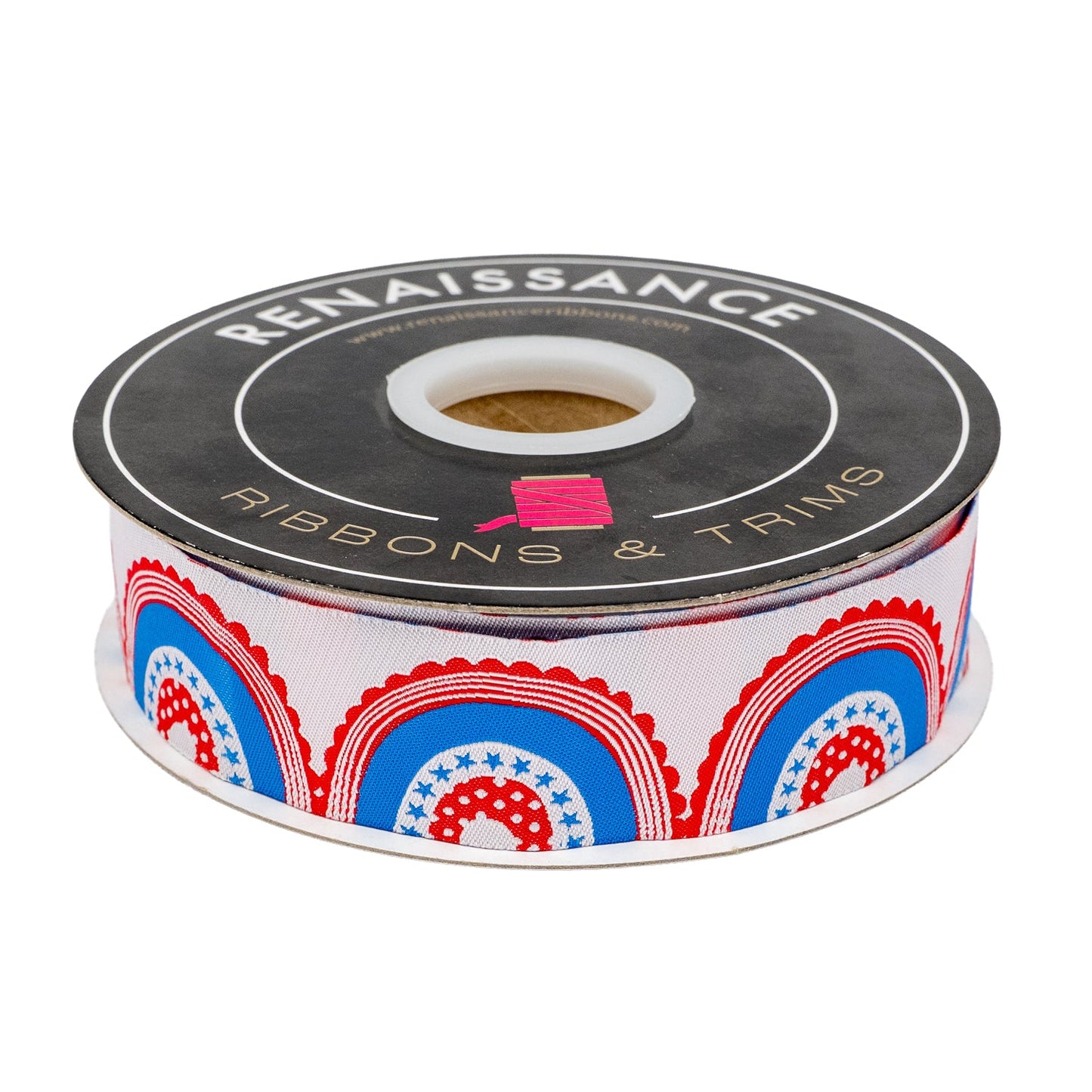 250th Birthday - Flag Swag - 1-1/4" width - by Renaissance Ribbons - One Yard
