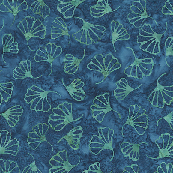 Grandeur - Ginkgo in Lake - Baliscapes - 2926Q-X - Half Yard