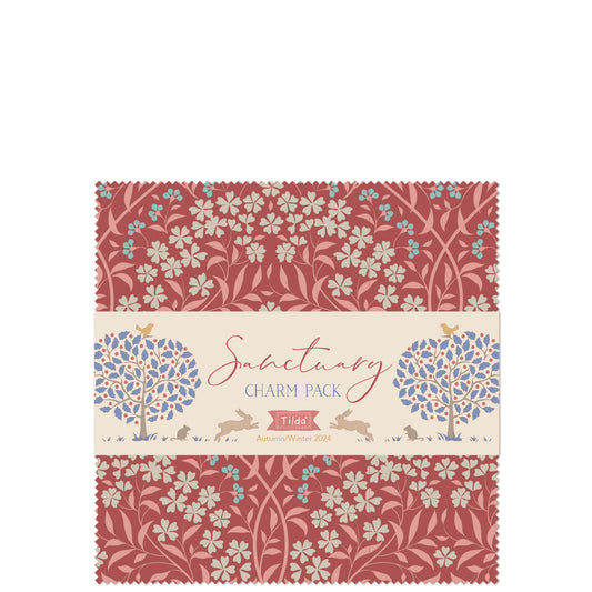 Sanctuary 5-Inch Charm Pack, 40 Pieces - by Tilda Fabrics