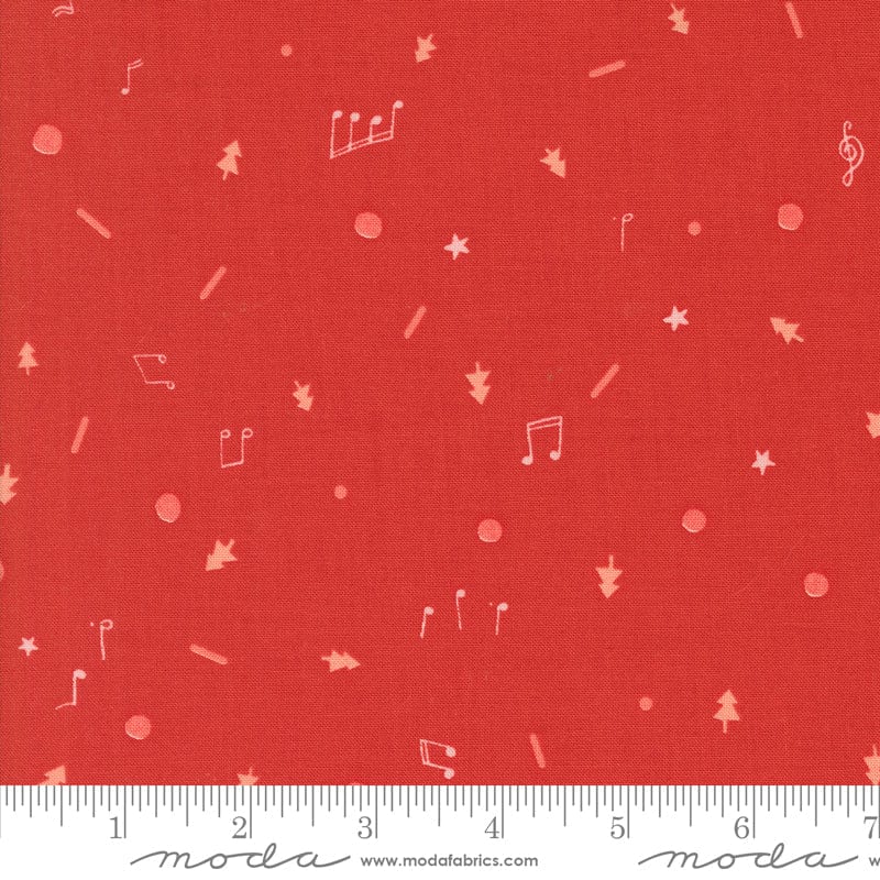 Tiny Christmas - Christmas Cookie in Christmas Red - Lizzy House - 37137 12