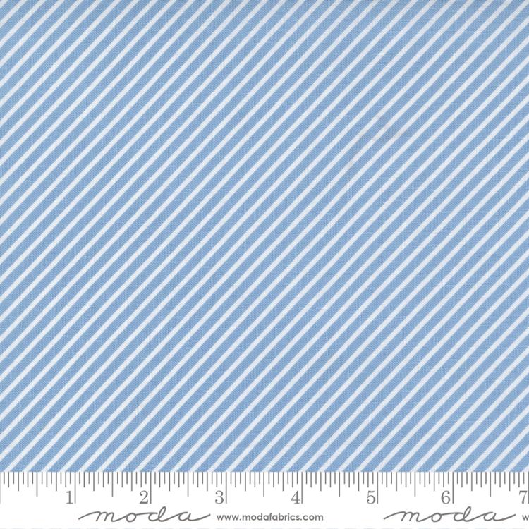 Emma - Stripe in Bluebell - 37636 39 - Half Yard