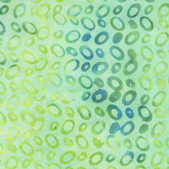 April Green - Ovals in Mint - Jacqueline de Jonge - 3847Q-X - Half Yard (Preorder)