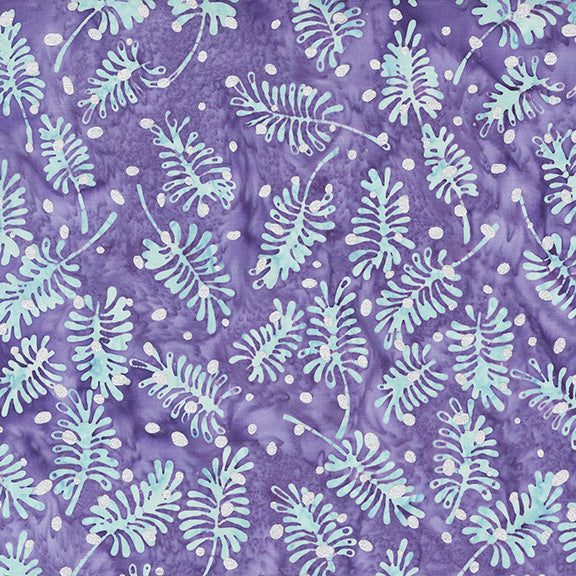 Sparkly Christmas - Lavender- Jacqueline de Jonge - 3929QM-X - Half Yard