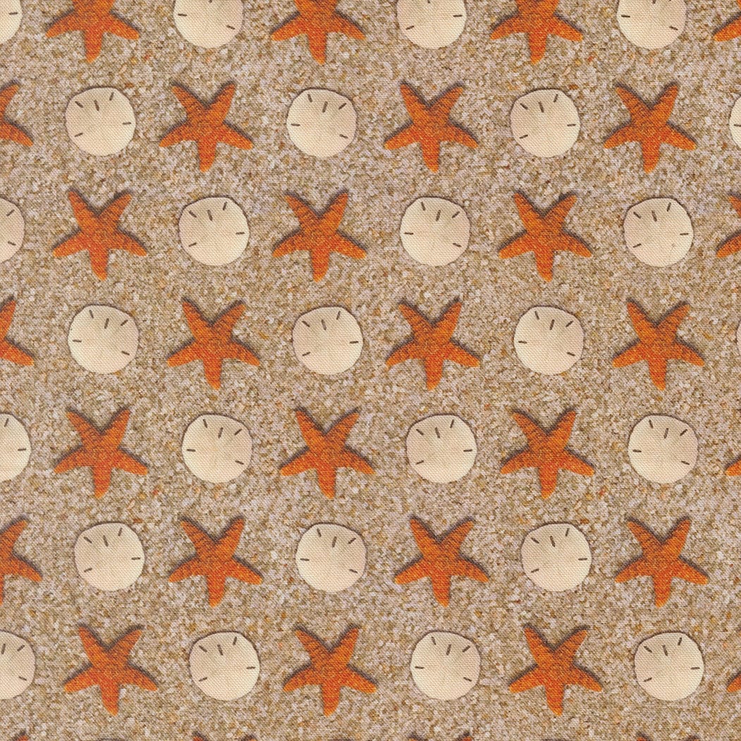 Sandy Beach quilting fabric, part of the Saltwater fabric collection by Cathe Holden (SKU: 39576 11)