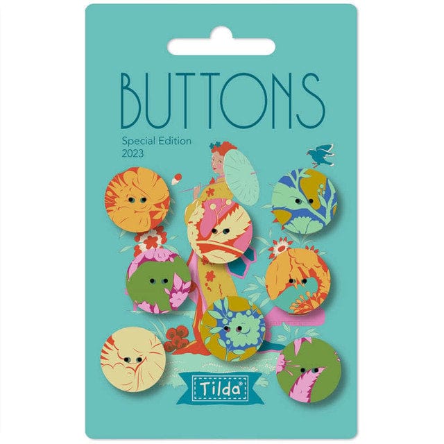 Bloomsville Abloom - Buttons 18mm - 8pcs - 400057