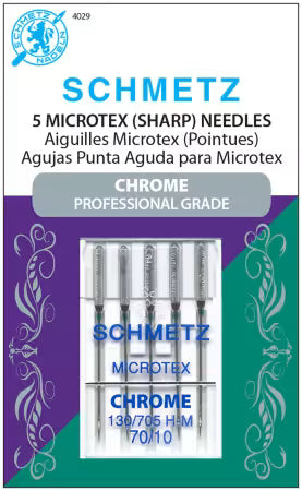Schmetz - Chrome Microtex 70/10 Needles - 4029