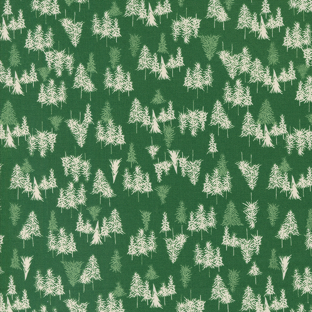 PREORDER - Cozy Wonderland - Tree Farm in Holly - 45594 20 - Half Yard