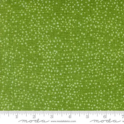 PREORDER - Winterly - Dotty Thatched in Grass - 48715 197 - Half Yard