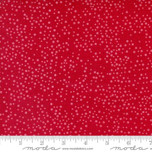 PREORDER - Winterly - Dotty Thatched in Crimson - 48715 43 - Half Yard