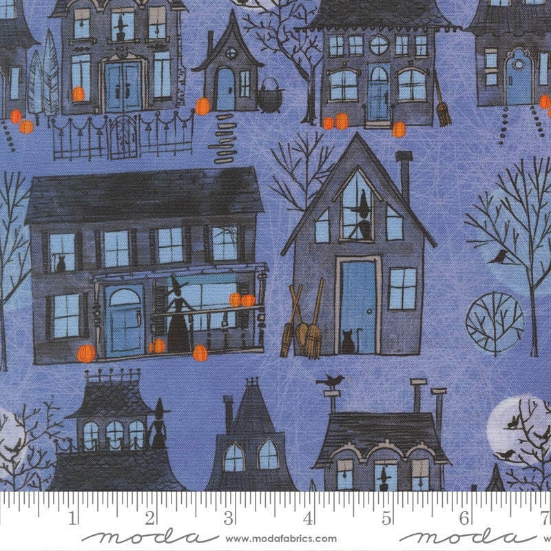 Witch Village Dusk - Coven by Robin Pickens - Half Yard (Preorder)
