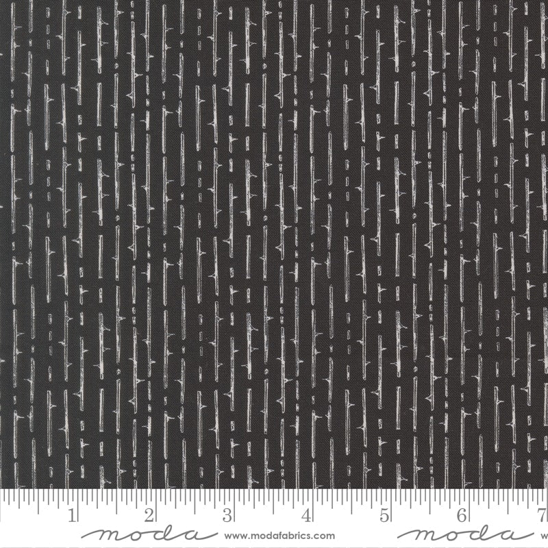 Thorny Stripes Onyx - Coven by Robin Pickens - Half Yard (Preorder)