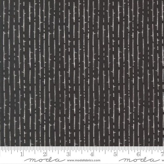 Thorny Stripes Onyx - Coven by Robin Pickens - Half Yard (Preorder)