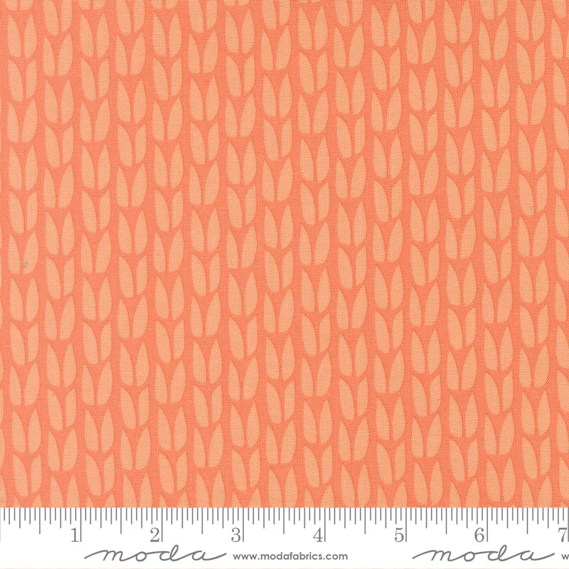 Sprout Coral - Scenery by Elizabeth Hartman - Half Yard (Preorder)