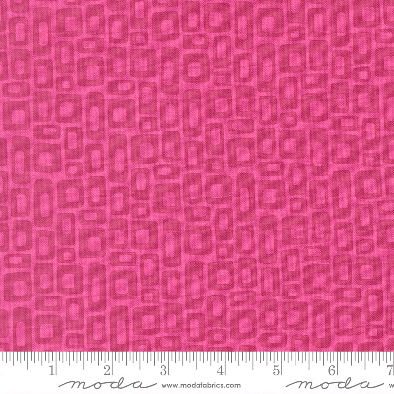 Marshmallow Fuchsia - Scenery by Elizabeth Hartman - Half Yard (Preorder)