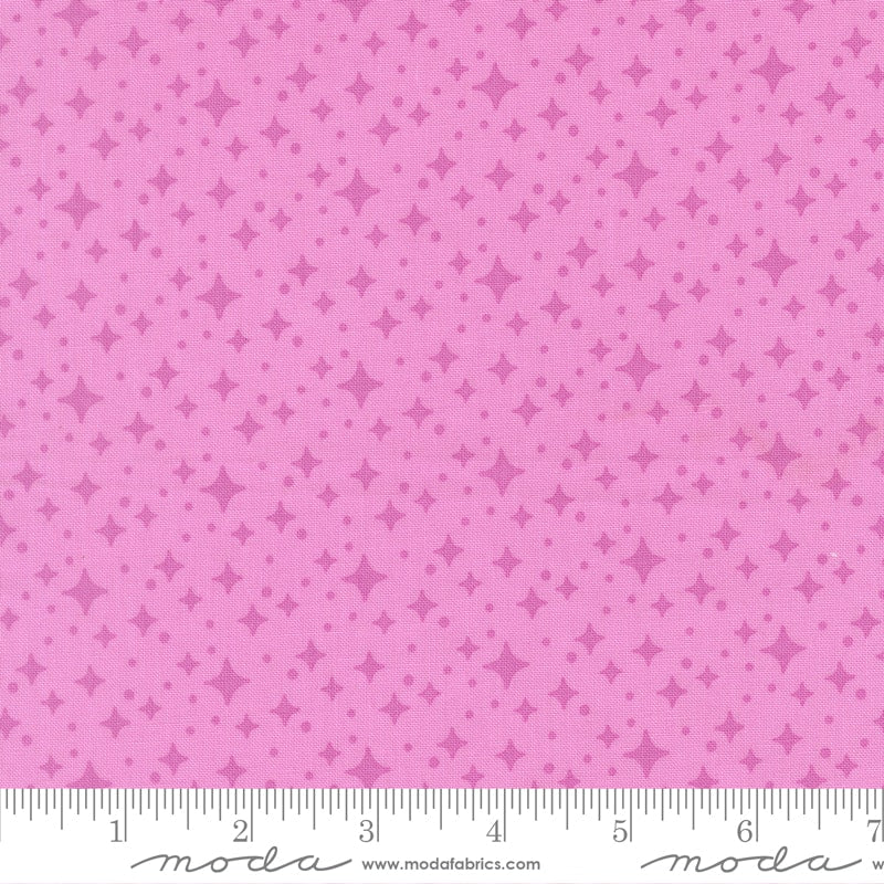 Starlight Sweet Pea - Scenery by Elizabeth Hartman - Half Yard (Preorder)