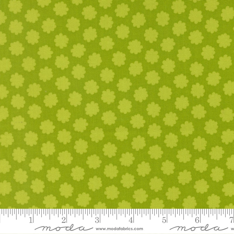Puffball Lime - Scenery by Elizabeth Hartman - Half Yard (Preorder)
