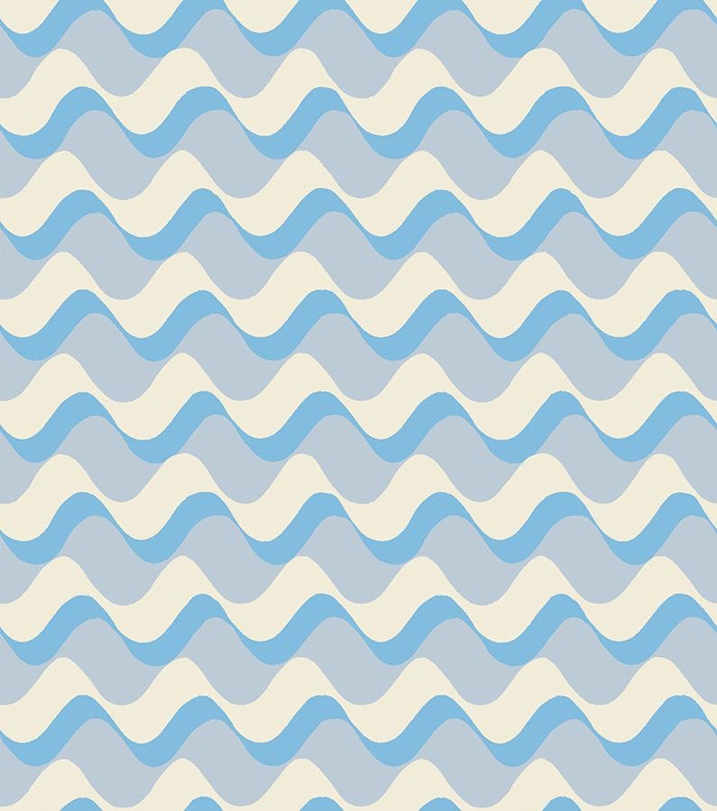 Water Ripple in Water Blue - RS5128 11 - Half Yard