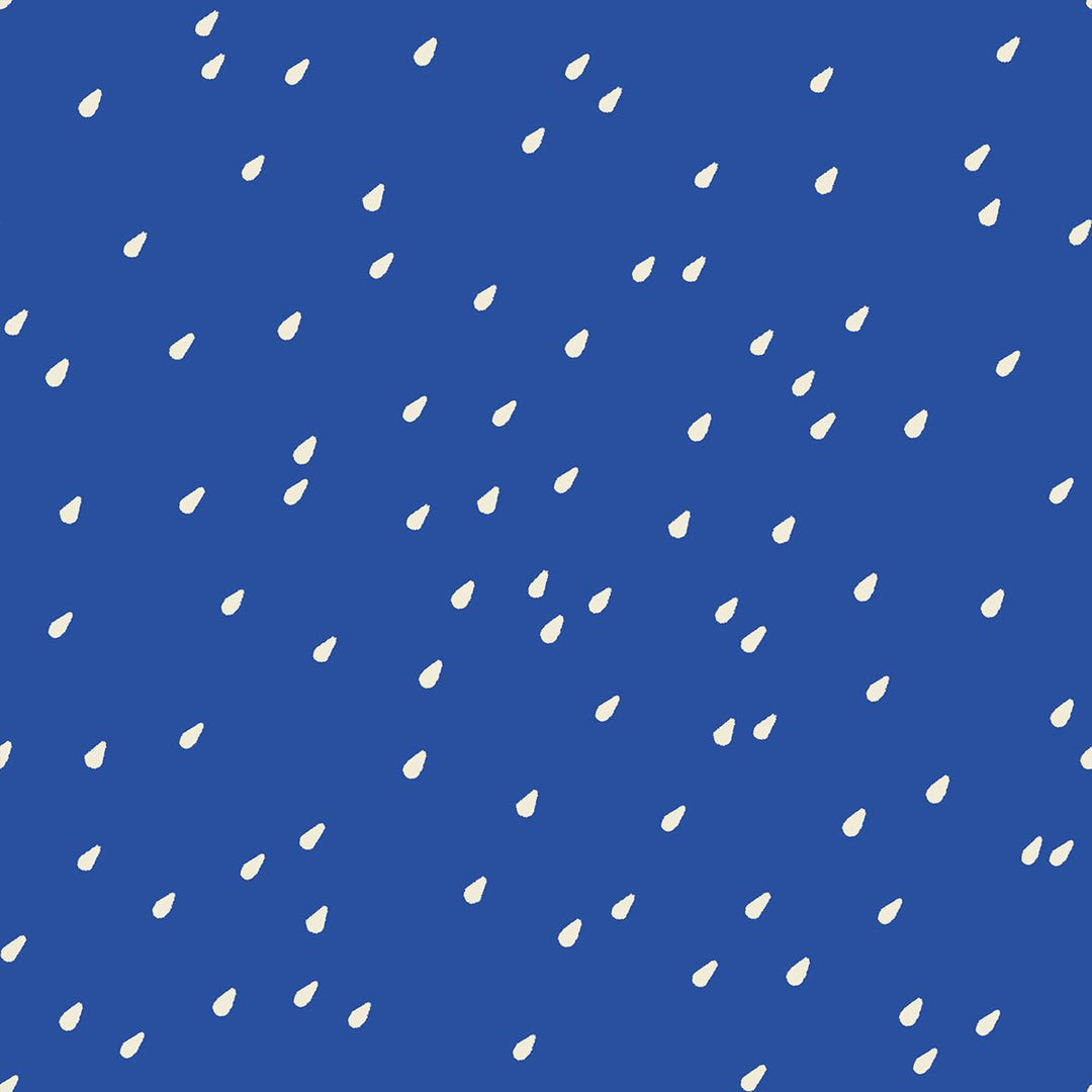 PREORDER - Water Drops in Blue Ribbon - RS5132 15 - Half Yard
