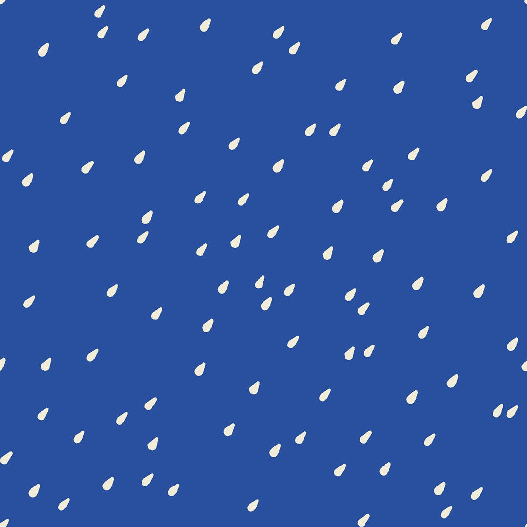 Water Drops in Blue Ribbon - RS5132 15 - Half Yard