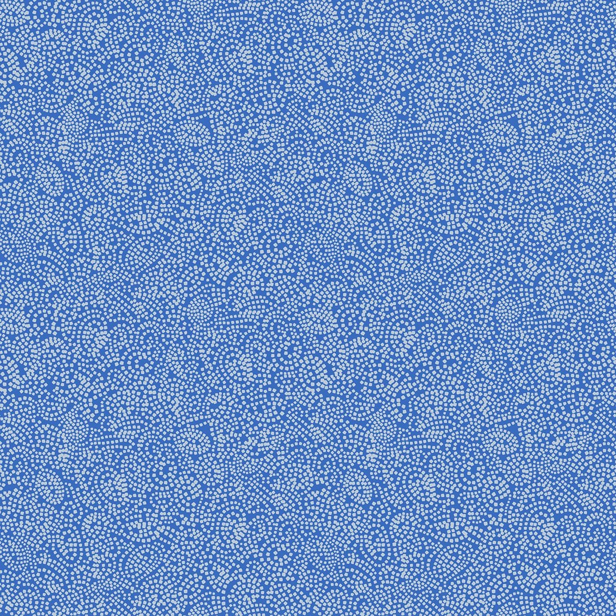 Water Pebble in Royal Blue - RS5134 12 - Half Yard