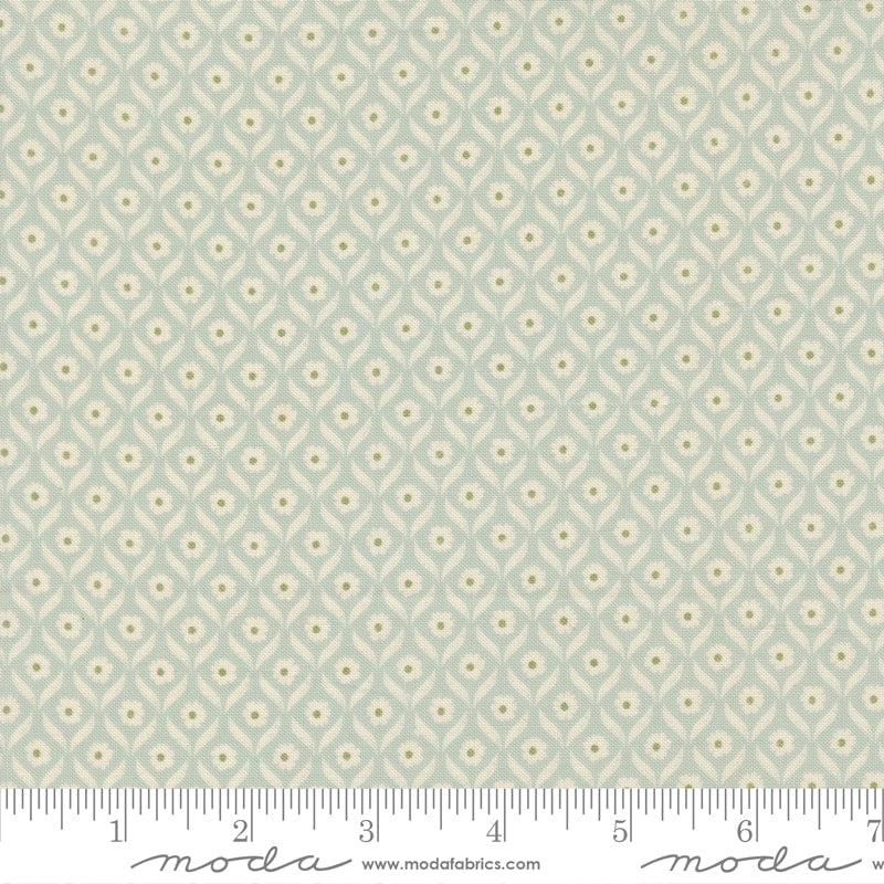 Wall Flower Florals Robins Egg - True Love by Lella Boutique - Half Yard (Preorder)