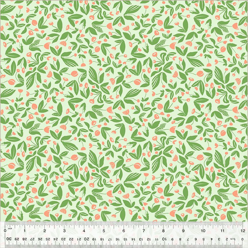 Summersault - Barefoot in Mint - 53759-7 - Half Yard