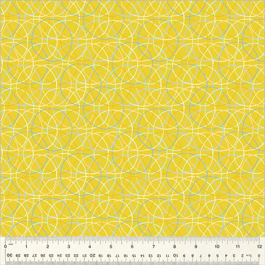 Summersault - Hoolahoop in Gold - 53760-10 - Half Yard