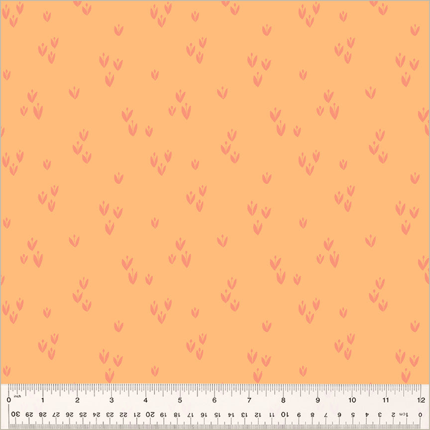 PREORDER - Moonlit - Sprout in Peach - Jennifer Moore - 54288-9 - Half Yard