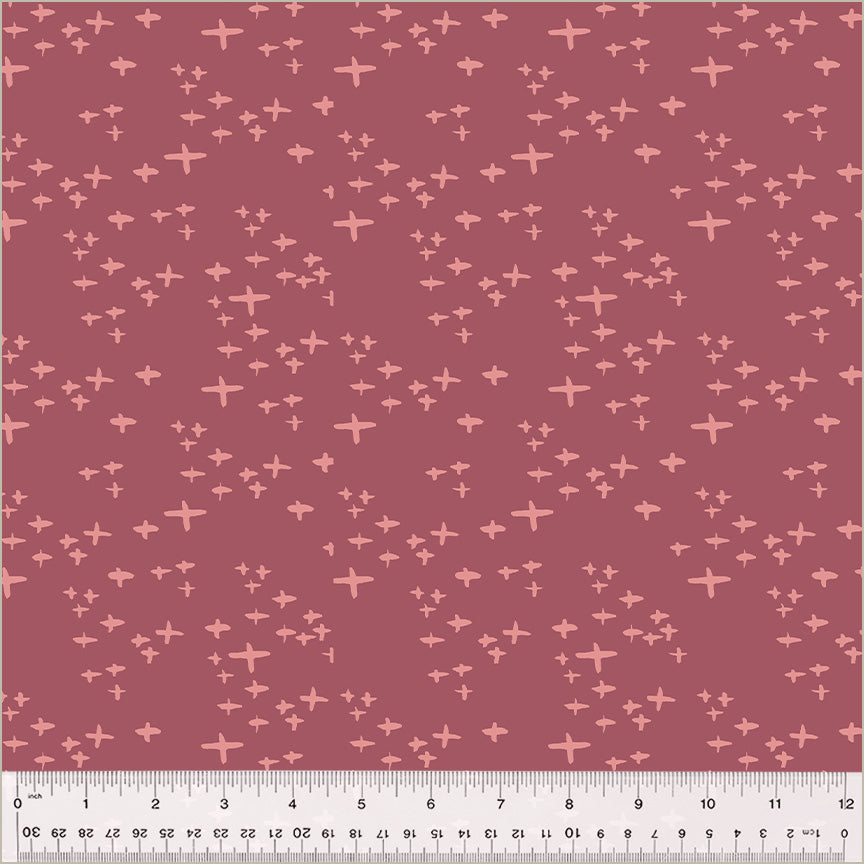 PREORDER - Moonlit - Glimmer in Plum - Jennifer Moore - 54289-3 - Half Yard