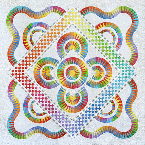 Brilliant Beauties of Joy Quilt Kit by Jacqueline de Jonge