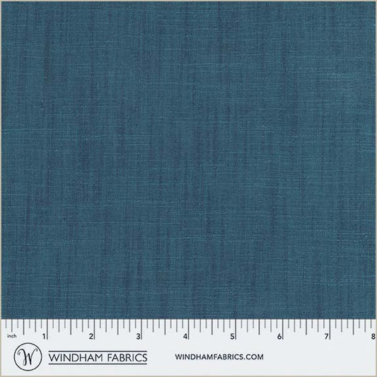 Handloom in Peacock quilting fabric, part of the Handloom fabric collection by Tara Faughnan (SKU: 54870-27)
