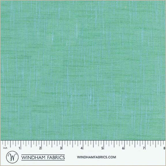 Handloom in Robin's Egg quilting fabric, part of the Handloom fabric collection by Tara Faughnan (SKU: 54870-30)