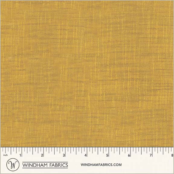 Handloom in Ochre quilting fabric, part of the Handloom fabric collection by Tara Faughnan (SKU: 54870-50)