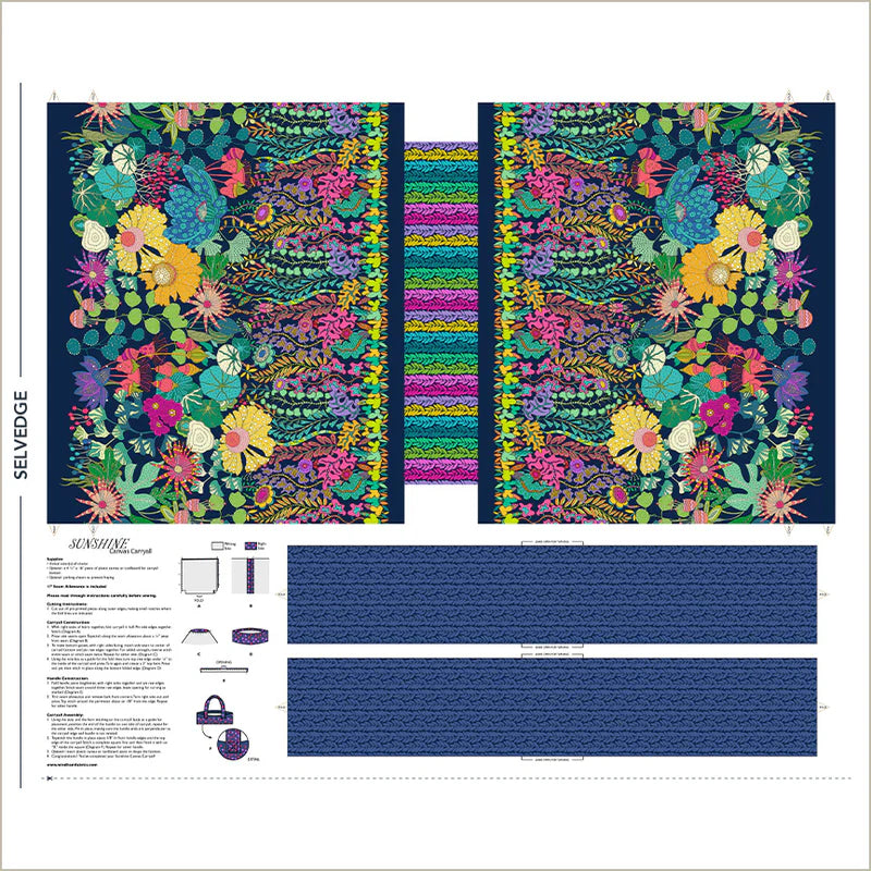 Sunshine by Sally Kelly Bag Panel