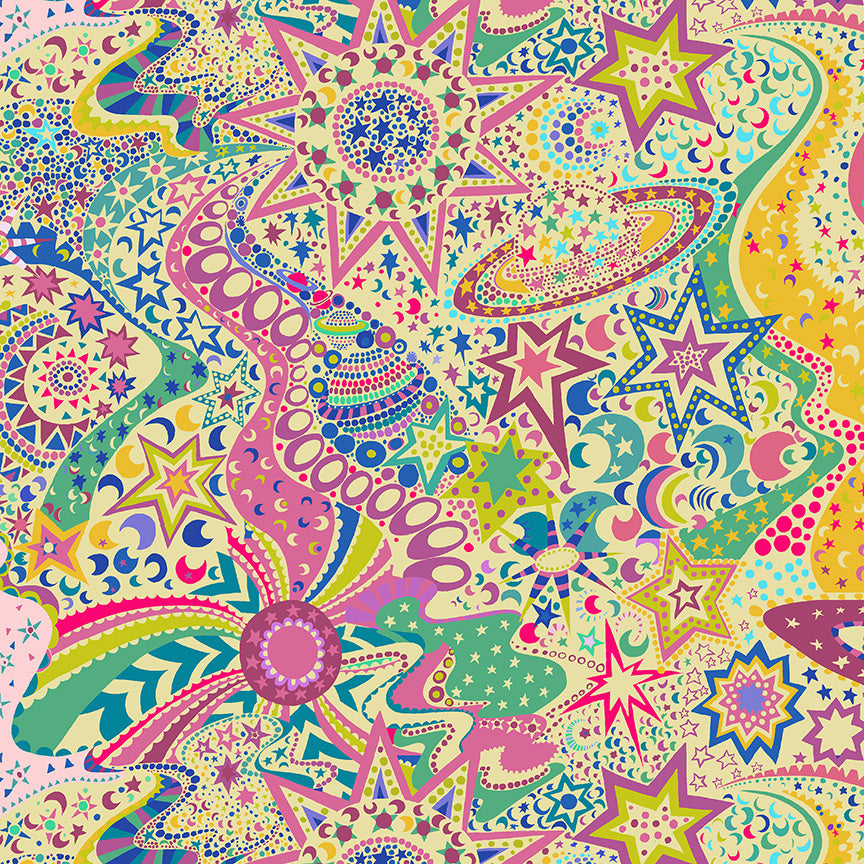 Cosmos - Interstellar in Starlight - Sally Kelly - 55149D-2 - Half Yard (Preorder)