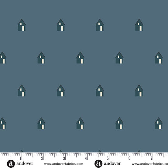 Cabin Nighttime quilting fabric, part of the Sun Print 2026 fabric collection by Alison Glass (SKU: A-10047-C)