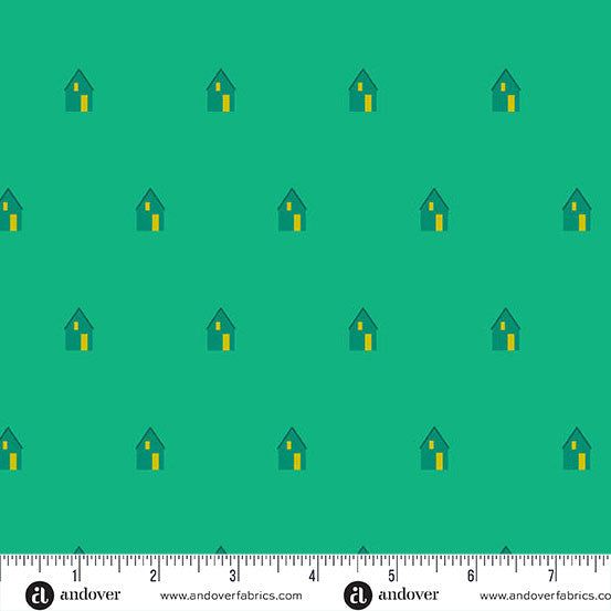 Cabin Alpine quilting fabric, part of the Sun Print 2026 fabric collection by Alison Glass (SKU: A-10047-G)