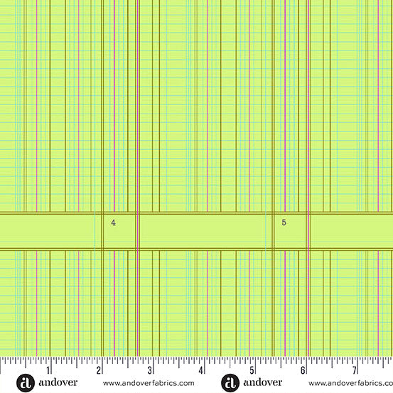 Ledger Pistachio quilting fabric, part of the Sun Print 2026 fabric collection by Alison Glass (SKU: A-10049-G)