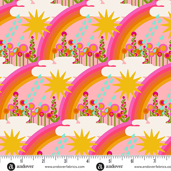 PREORDER - Postmark - First Day in Taffy - Alison Glass - A-1126-E - Half Yard