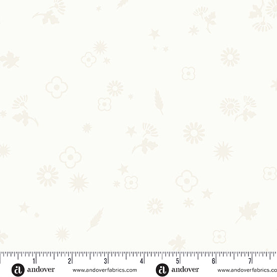 PREORDER - Postmark - Margin in Daisy - Alison Glass - A-1129-L - Half Yard