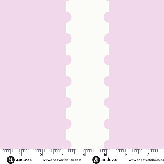 Stamp Stripe - Stripe in Petal - Alison Glass - A-1131-E - Half Yard