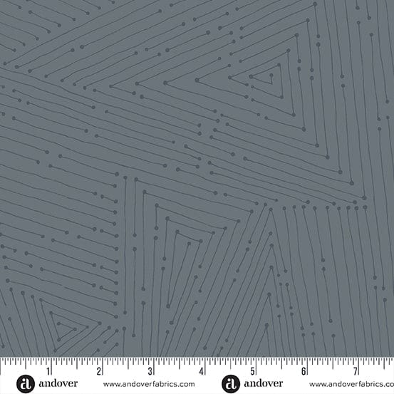 Ink by Giucy Giuce - Connect in Storm - A-912-C - Half Yard