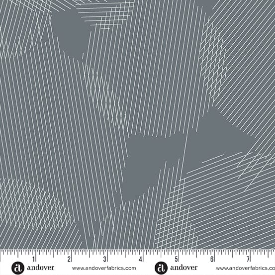 Ink by Giucy Giuce - Boundaries in Shale - A-913-CL - Half Yard