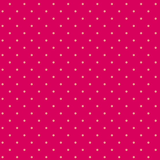 Sweet Shoppe Too - Candy Dot in Ruby - Andover - A-9235-E2 - Half Yard