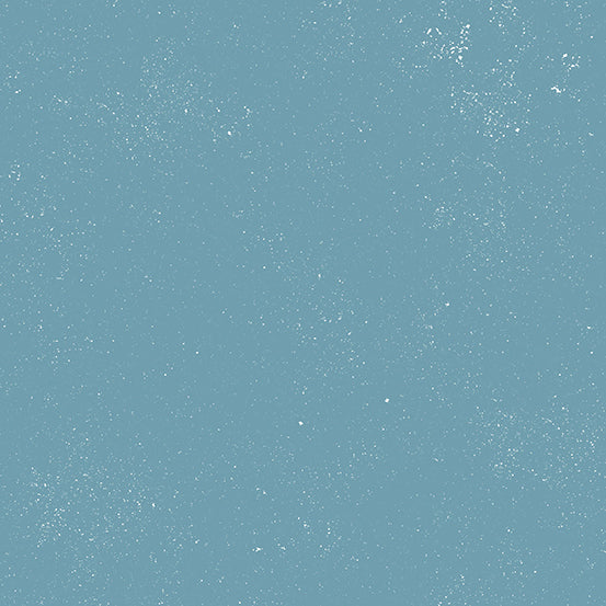 Cotton quilting fabric pattern called 'Spectrastatic in Dusty Blue'. Part of the 'Spectrastatic Continuum' fabric collection. Designed by Giucy Giuce for fabric company Andover Fabrics. SKU: A-9248-T7. 44-45 inch width.