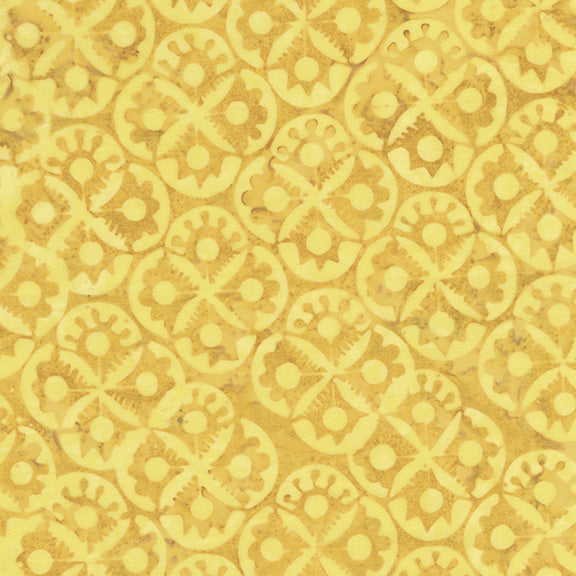 Dutch Days - Flower Stamp in Dandelion - Shayla Wolf - 746Q-3 - Half Yard (Preorder)