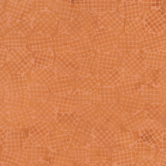 Dutch Days - Stroopwafel in Clementine - Shayla Wolf - 753Q-1 - Half Yard (Preorder)