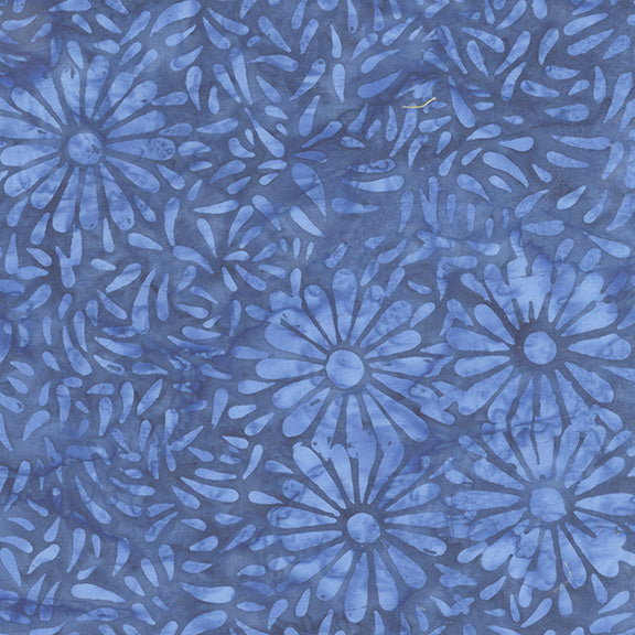 Daisy Petals - Daisy Petals in Nautical Blue - Jacqueline De Jonge - 8129Q-15 - Half Yard (Preorder)