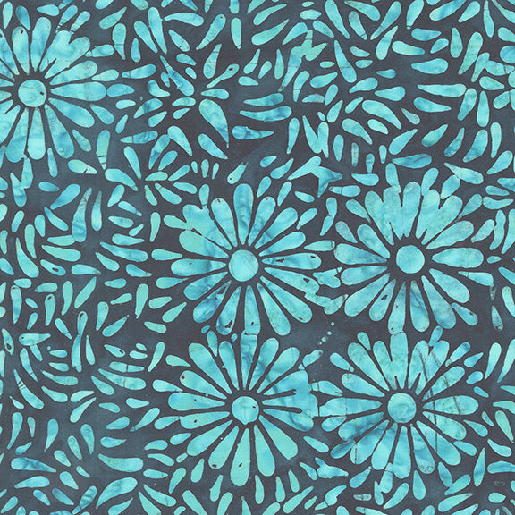 Daisy Petals - Daisy Petals in Night Cruise - Jacqueline De Jonge - 8129Q-23 - Half Yard (Preorder)