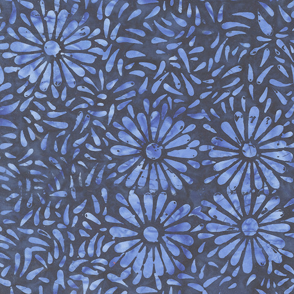 Daisy Petals - Daisy Petals in Night Swim - Jacqueline De Jonge - 8129Q-24 - Half Yard (Preorder)